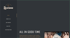 Desktop Screenshot of ancianowine.com
